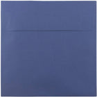 JAM Paper Square Invitation Envelopes - 8.5 x 8.5 - Presidential Blue - 25 Pack-Envelopes are made of 28 lb paper with a textured finish