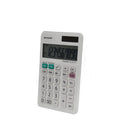 Sharp EL377W 10-Digit Handheld Business Calculator - White -Solar & Battery