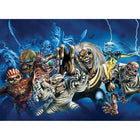 USAopoly Iron Maiden “The Faces of Eddie” 1,000 Piece Puzzle-60+ Minutes