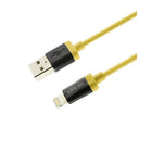 Spark Electronics Mfi Apple Certified Premium Quality 8 Pin Lightning To Usb Sync Cable, Yellow-Apple certified, MFI lightning cable. 100% compatible, no warning message