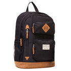 Renwick Black High Density Polyester Backpack-Adjustable shoulder straps