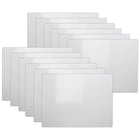 Flipside Products Two-Sided Dry Erase Board, 5" x 7", White, Pack of 12-12 one-sided whiteboards
