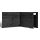 Champs - Portefeuille Center Wing en Cuir Camouflage - Noir-Doublure RFID

