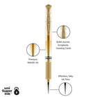 uni-ball Signo Gel Impact Pens - 1.0mm - Assorted Metallic - 3 Pack-Barrel Color and Construction: White, Assorted, Gold,  Silver,  White
