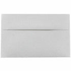 JAM Paper A10 Passport Invitation Envelopes - 6" x 9.5" - Granite Silver Recycled - 50 Pack-Colour: Granite 
