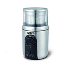 Salton Stainless Steel Smart Coffee Grinder-Programmable Precision Grinding: Fill the bowl, Select number of cups, Choose coarseness, Press start and the precision timer does the rest. Auto shut-off.