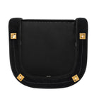 Manhattan Comfort Amirah 28.94" Modern Velvet Upholstered Accent Chair - Black - 2 Pack-30 Day Limited Manufacturer's Warranty