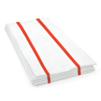Cascades PRO Tuff-Job Antimicrobial Foodservice Towels - 1/4 Fold - White - 150 Pack-Designed for medium to heavy-duty wiping & cleaning applications