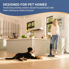 Tineco FloorWasher Pet 5 Series Cordless Wet/Dry Upright Vacuum - Black-Upgraded Brush Design: The upgraded brush design allows you to clean wall edges, corners, and under furniture with ease, ensuring no spot is left untouched