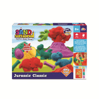 Addo Sandsational Sand Jurassic Classic-2x 100g bags of glitter sand
