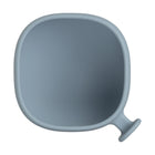 b.box Silicone Bowl + Lid - Ocean-Unique handle offers better grip and control for parent-led feeding