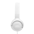 JBL Tune 520C USB-C Hi-Res Wired On-Ear Headphones - White-1 Year Limited Manufacturer Warranty