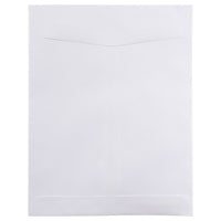 JAM Paper 8.75 x 11.25 Open End Envelopes, White, 100 Pack (4126g)-White