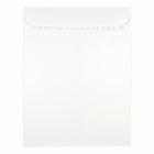 JAM Paper 9 x 12 Open End Catalog Envelopes with Self Adhesive Closure, White, 500 Pack (356828780)-White Envelope