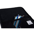 Hilroy 2" 3 Ring Utility Zipper Binder - Black/Grey-11