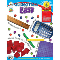Livre numérique : Carson Dellosa - Guided Math Made Easy, 104563-EB, 3e année-Vous recevrez deux courriels : le premier confirmant la totalité de votre commande et le second comportant un lien de téléchargement. Vous pourrez utiliser le lien de téléchargement immédiatement ou plus tard, comme vous le voulez.