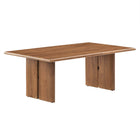 Modway Amistad Wood Coffee Table - Walnut-Modern Farmhouse Coffee Table