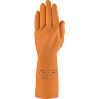 Alphatec - Gants En Latex Épais - Orange - Taille 9 - Paquet de 144-Gants lourds