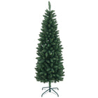 HOMCOM - Arbre de Noël artificiel de 6pi de haut avec base en acier - vert-Arbre vert de 6pi de haut, offrant un aspect sain et naturel 
