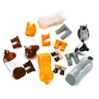 Popular Playthings Magnetic Mix or Match Farm Animals-For little hands: Large pieces are safe for little ones, and putting them together is great fun for children ages 2 years & older. Combine them like a 3D puzzle to make the ultimate crazy animal!