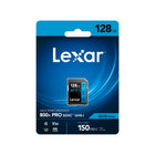 Lexar 128 GB High-Performance 800x PRO SDHC / SDXC UHS-I Memory Card - Blue Series - Black-Designed with UHS-I Technology for point-and-shoot DSLR cameras and HD camcorders