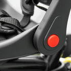 Qaba - Tricycle pour tout-petit 4 en 1 trike pour enfants - noir-Ceinture de sécurité à 3 points et barre de protection amovible 