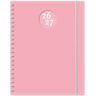 W.Maxwell 2026-27 Kibo Weekly Planner - 8.5" W x 11" H - Pink-August 2026 to July 2027