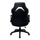 Emerge Vortex Bonded Leather Gaming Chair, Black and White-Easy to follow assembly instructions to save your time