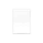 Deflecto Classic Image Wall Mount Sign Holder - Portrait - 8 1/2"W x 11"H - Clear-Clear Polystyrene