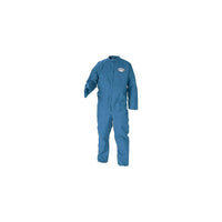 Kimberly-Clark Coveralls Kleenguard A20Blue w/Zip Elastics, Medium, 12 Pack (58502)-Material: SMS