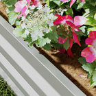 Outsunny - Jardin surélevé 2 pi L x 2 pi l x 1 pi H, 2 pièces, cadre en acier galvanisé pour légumes - argent - Paquet de 2-Convient pour planter des légumes, des herbes, des fleurs et plus encore 