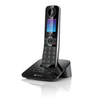 Motorola D87 Series Bluetooth Cordless Telephone - Black-Digital Answering Machine: Never miss a call with up to 60 minutes recording time