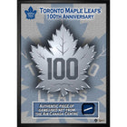 Toronto Maple Leafs 100th Anniversary with Game-used Net - Framed Print - 18" x 22"-Premium print framed