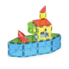 Magna-Tiles City Center 110-Piece Magnetic Construction Set-Superior Quality: MAGNA-TILES pieces are made from food-grade, non-toxic MABS plastic that are free from BPAs, phthalates, and latex. Our magnets are selected with kids in mind, letting them easily pull apart tiles for safe, frustration-free building