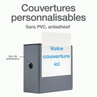 Cardinal® - Reliure XtraLife ClearVue verrouillable à anneaux en D, noire, 6 po-Capacité de 1300 feuilles; anneaux de 6 po