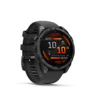 Garmin - fēnix 8 – 47 mm, AMOLED, gris ardoise avec bracelet en silicone noir-10