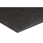 Edgewood Airsoft Pebbled Light Duty Anti-Fatigue Mat - 2' W x 3' L x 3/8" D - Black-Vinyl PVC Foam
