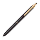 Zebra - Stylos à encre gel rétractables Sarasa Grand avec 2 recharges - pointe de 0,5 mm - Corps noir sépia - Encre noire-Fenêtre transparente pour le contrôle de l'approvisionnement en encre