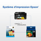 Epson - T126 Cartouche d'encre - Grande capacité - Noir-Le système d’impression Epson est particulièrement conçu pour être utilisé avec les encres d’origine Epson. L’utilisation d’encres non authentiques peut entraîner des dommages qui ne sont pas couverts par la garantie limitée de l’imprimante