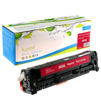 fuzion HP CF383A (312A) Compatible Toner - Standard Yield - Magenta-Magenta