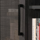 Sauder Tiffin Line Hutch - Raven Oak-Cord management pass-through