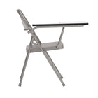 Flash Furniture HF-309AST-RT-GG Steel Folding Chair, Beige/Gray, 2 Pack-18-Gauge Steel Frame