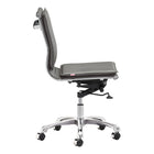 Chaise de Bureau Sans Bras Lider Gris-36.6~40H x 23W x 23D