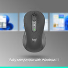 Logitech Signature Plus M750 L Wireless Mouse - For Large Hands - Graphite -**Battery life may vary based on user and computing conditions