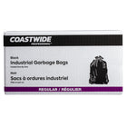 Coastwide Professional - Sacs à ordures - réguliers - 42 po l x 48 po L - noir - Paquet de 125-Robustesse : Régulier