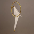 Plata Import Origami Ceiling Lamp-PVC and Iron Material