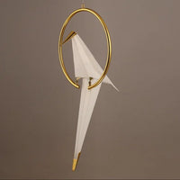 Plata Import Origami Ceiling Lamp-PVC and Iron Material