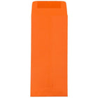 JAM Paper #11 Policy Envelopes, 4.5 x 10.38, Brite Hue Orange Recycled, 100 Pack (3156394g)-Size: #11 (4-1/2" x 10-3/8")