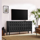 Modway Samos 62" Sideboard - Black-4 Push-to-Open Doors