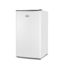 BLACK+DECKER 3.2 cu. ft. Freestanding Mini Fridge with Freezer - White-Compact & Stylish: The sleek, modern design - available in black, stainless look vinyl, and white - is perfect for college dorm rooms, offices, garages, home bars, small apartments, and RV campers